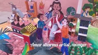 #model  #craft  #savewater   #art&craft  #जलसंरक्षण