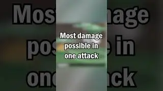 The most HP damage you can deal in one attack! #pokemon #shorts