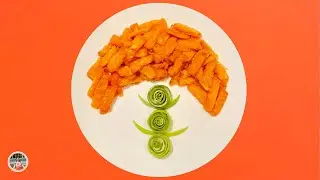 Хрустящая тыква в соленых желтках, золотистая тыква, ароматная, вкусная