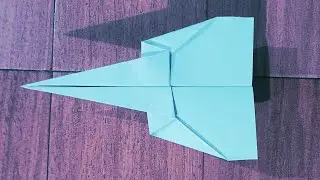 Paper airplane | world best paper plane how to make /  how to make jet plane with paper / origami 