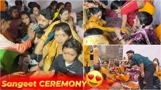 Behan ki Shadi Vlog HALDI CEREMONY | Sangeet CEREMONY