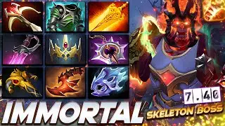 Wraith King Skeleton Madnass - Dota 2 Pro Gameplay [Watch & Learn]