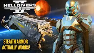 Stealth Armor Is Amazing| Helldivers2