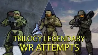 Halo LEGENDARY Trilogy WR Speedrun Attempts | I AM LOSING MY MIND