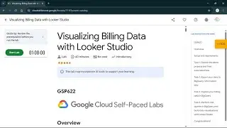 Visualizing Billing Data with Looker Studio | #qwiklabs | #GSP622 #CLI