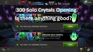 300 solo crystal opening