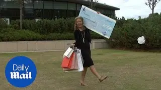 'I'll buy a car': Teen lottery winner on what she'll buy first - Daily Mail