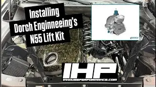 Установка лифт-комплекта N55 от Dorch Engineering.