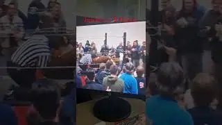 no rope #barbedwire match. #prowrestling #wrestling #crazy #hardcore #deathmatch