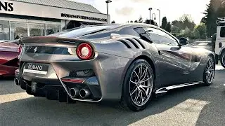 2016 Ferrari F12 TDF in Grigio Ferro Metallic for sale at Romans International