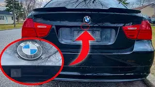 BMW E90 Back Up Camera Install