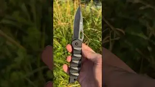 ОБЗОР Складной нож Kizlyar Supreme Hero в стали 440C с финишем Black Titanium