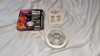 First Alert SA150LT Smoke Detector Demo