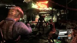 Let's Play Resident Evil 6 (Blind) - Part 21 - Chinese Streets!
