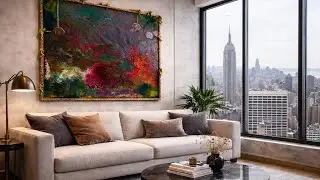Quadro Puzzle 3D Paint Acrylic abstract Venduto a Manhattan New York Parte 9