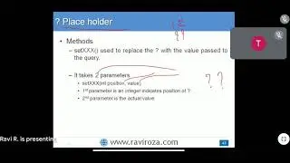 Prepared Satement Demo ||JDBC