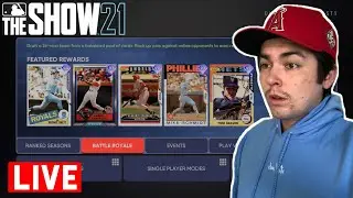 FIRST TIME PLAYING BATTLE ROYALE ON MLB THE SHOW 21 (Livestream #9)