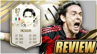 INSANELY CLINICAL - 87 RATED FILIPPO INZAGHI PLAYER REVIEW - FIFA 21 ULTIMATE TEAM