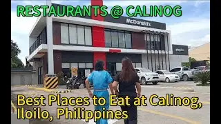 RESTAURANTS at CALINOG, Iloilo, Philippines...