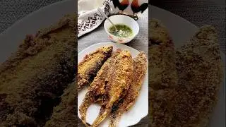 Карасики жареные по-молдавски.