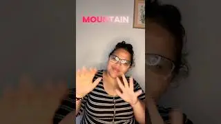 The mountain by Miley Cyrus #aslmusic #fypシ゚viral #singing
