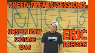 REAL SKATE STORIES: UNSEEN ERIC DRESSEN RAW TR FOOTAGE FROM FILMING OF SPEED FREAKS VIDEO at Kenter