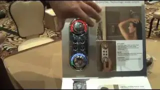CES 2010 video - Moen unveils a digital shower control