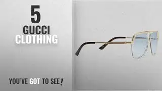 Top 10 Gucci Clothing [2018]: Gucci - GG0200S, Geometric metal unisex