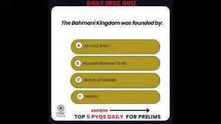 UPSC Prelims PYQs Question  #UPSC #UPSCMotivation#UPSCPreparation#IAS#CivilServices
