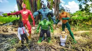Avengers Superhero Story, Marvel's Spider Man, Thor, Iron Man, Captain America, Cyborg, Wonder Woman