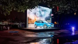 The All-New Electric Nissan Qashqai | Immersive 3D Experience on London's South Bank | Talon OOH