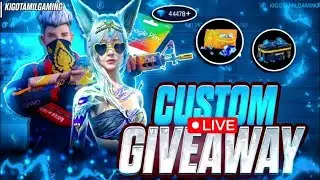 CUSTOM LIVE GIVEAWAY 🎁 Join &Win Unlimited Diamonds #kigo#freefire#shortslive#ff#tamil#shorts
