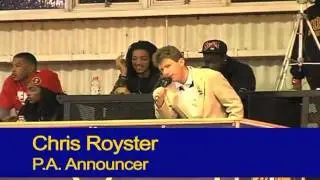 MGCCC P.A Announcer Chris Royster Demo Video.