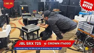 Một chuyến h&agrave;ng &ndash; hai niềm vui: JBL SRX 725 về Ninh Giang Hải Dương, Crown Itech 4000 về H&agrave; Nội!