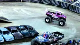 Extreme Monster Truck Nationals at The Palace 2011 (Part 1 of 3)