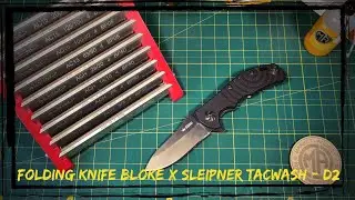 Складной нож Bloke X Sleipner TacWash - D2