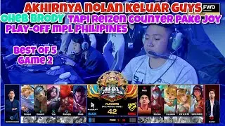 SENSUI DAPAT NOLAN OHEB BRODY, TAPI REIZEN BISA COUNTER PAKE JOY - ONIC VS BLACKLIST PLAY-OFF MPL PH