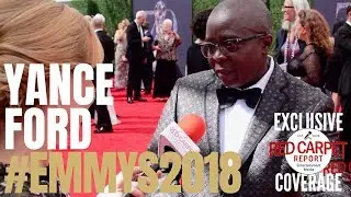 Yance Ford interviewed at the 2018 Creative Arts #Emmys Red Carpet #EmmysArts