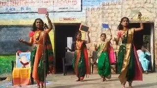 क्रांतिज्योती सावित्रीबाई फुले जयंतीनिमित्त सादर केलेले नृत्य 💃 👯‍♂️ 