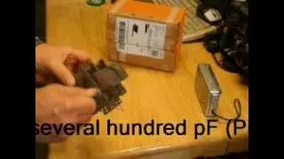 AM radio booster W/ Home-Brew capacitor
