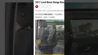 Range Rover Evoque менее чем за 5000 долларов