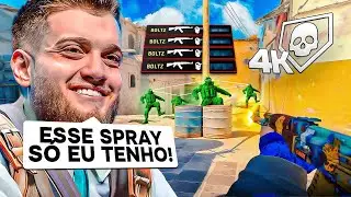 🔥 O BOLTZ TEM O MELHOR SPRAY DO CS DESDE 2017!