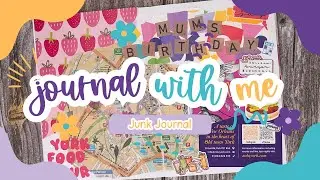 ASMR Junk Journal with Sleeping Baby ✿ Mum's Birthday ✿ Food Tour ✿ AD