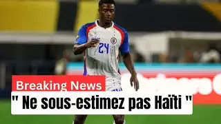 Ce joueur Haïtien lance un message fort au monde entier