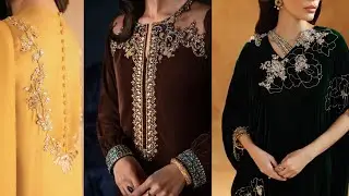 Beaded Neckline Design || Wedding Fancy Dress || Neckline Design Fir Dresses & Gowns