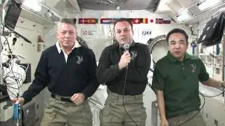 Station Crew Discusses Life in Space with South Dakota Media