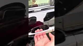 Secret trick to open a locked car in seconds #automobile #lexuslovers