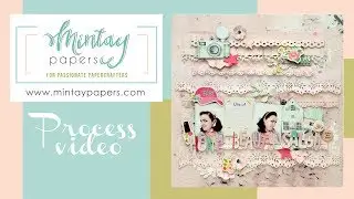 #9 | Pink layout with mixed collections | Anna Komenda