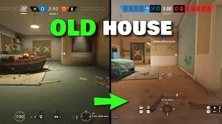 Old House vs New House R6 Siege Map