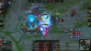 KurO Viktor 1 VS 5 INSANE PENTAKILL, KR LOL Highlight   쿠로 빅토르 1vs5 펜타킬!